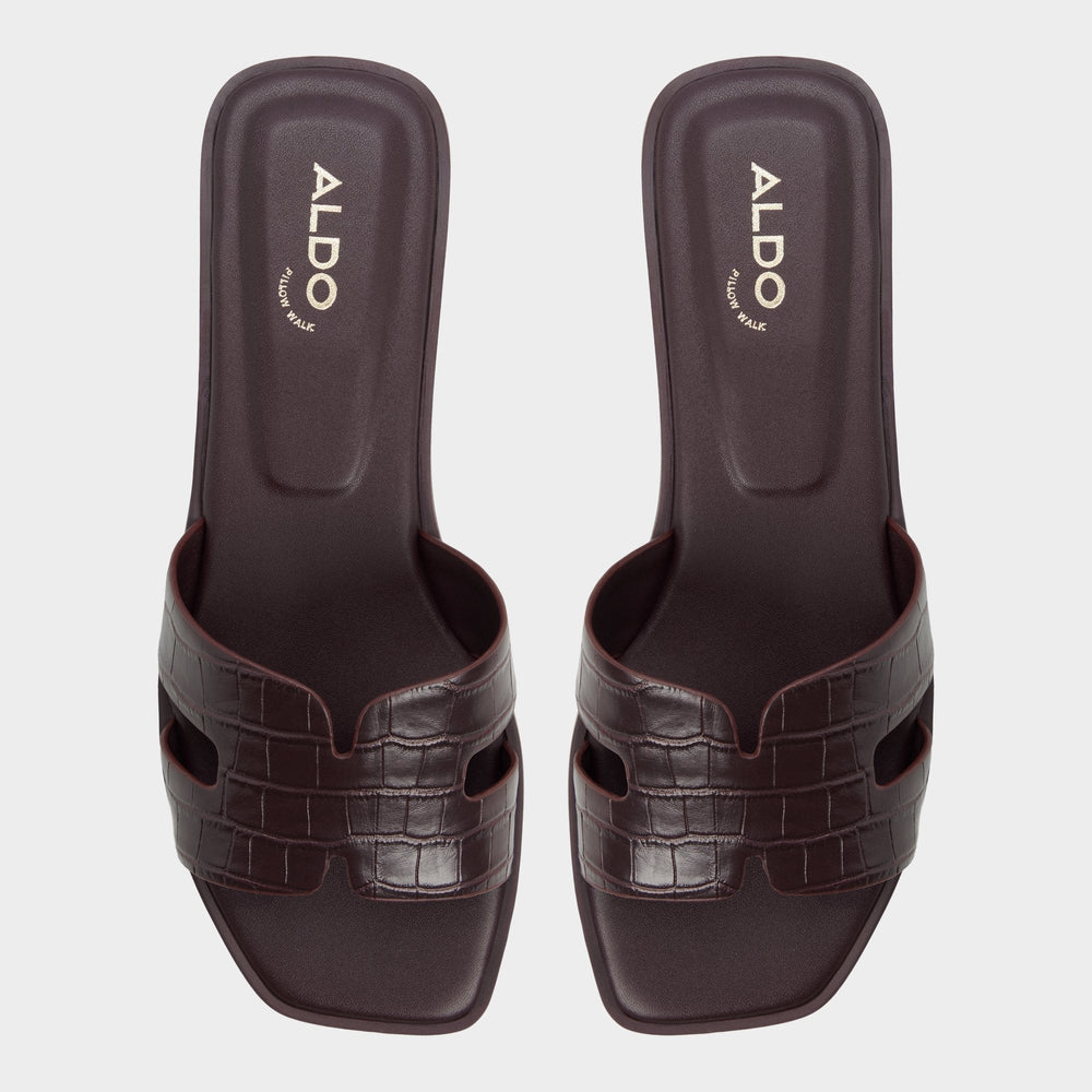 Aldo Itsandal in Bordo - Slide sandal