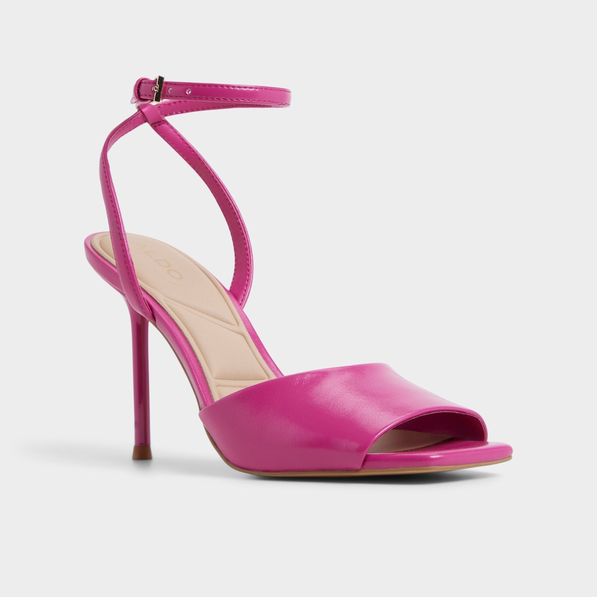 Aldo Kaiasien Pink Women's Heeled sandals - Strappy heeled sandal, Stiletto heel
