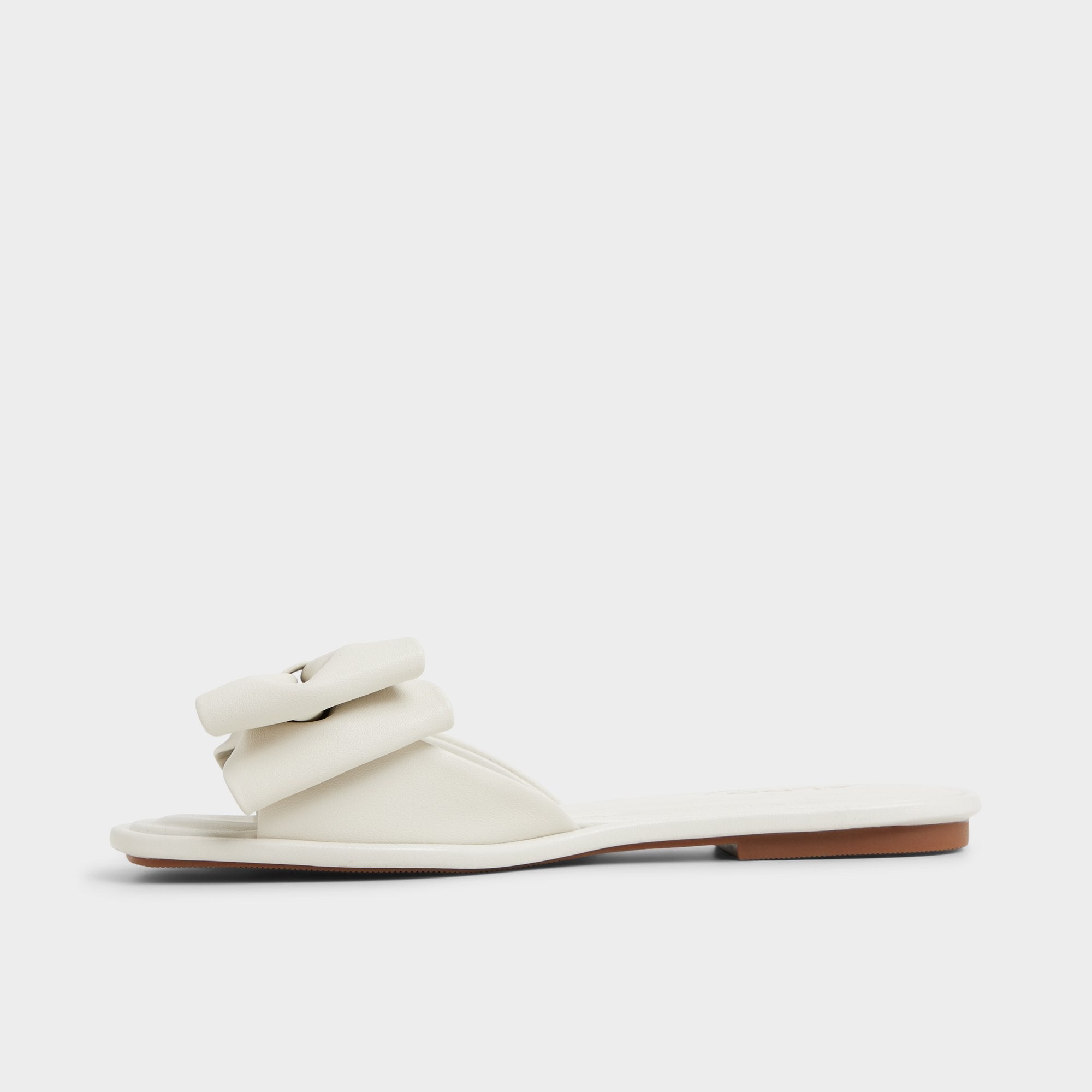 Aldo Bowetta in Other White - Slide sandal