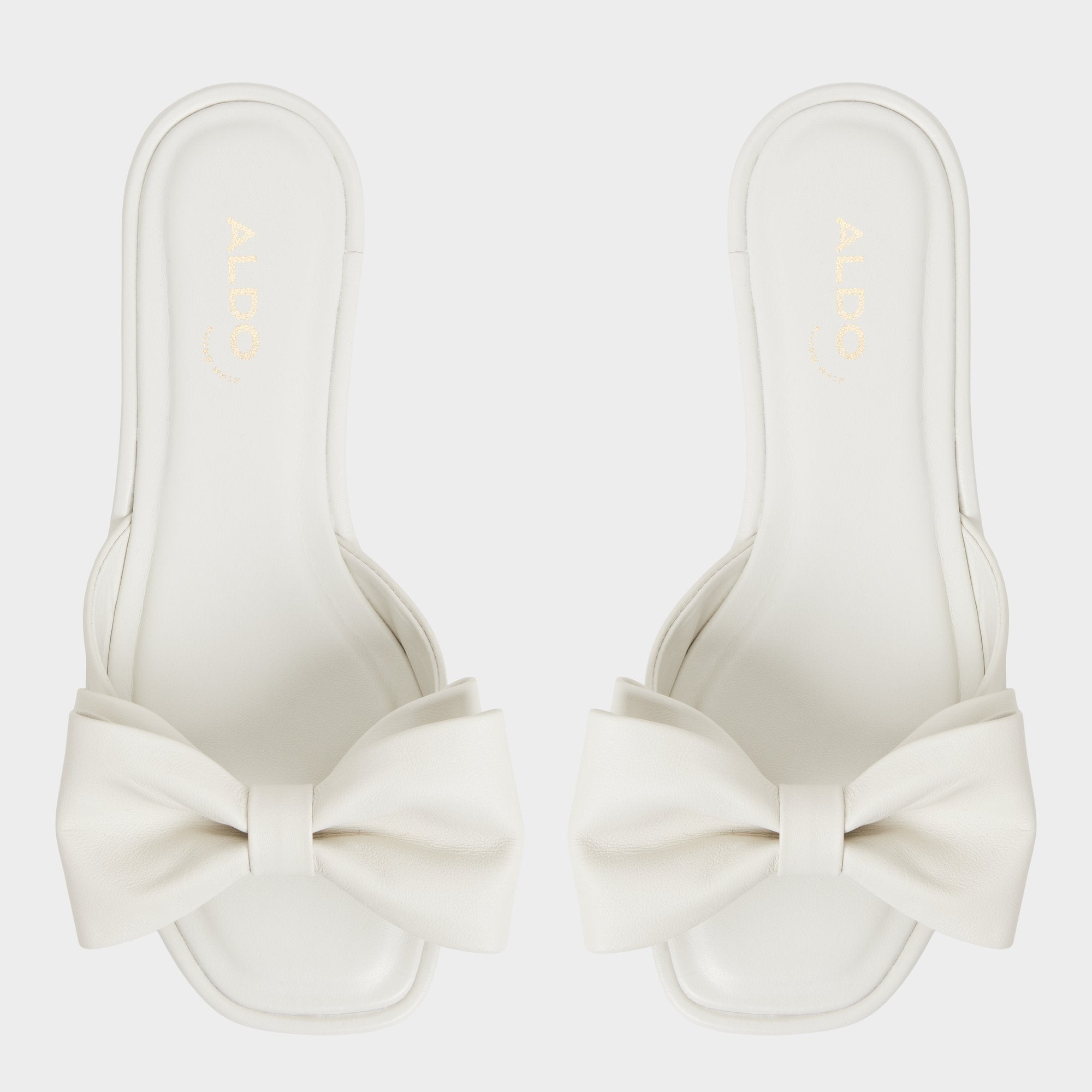 Aldo Bowetta in Other White - Slide sandal
