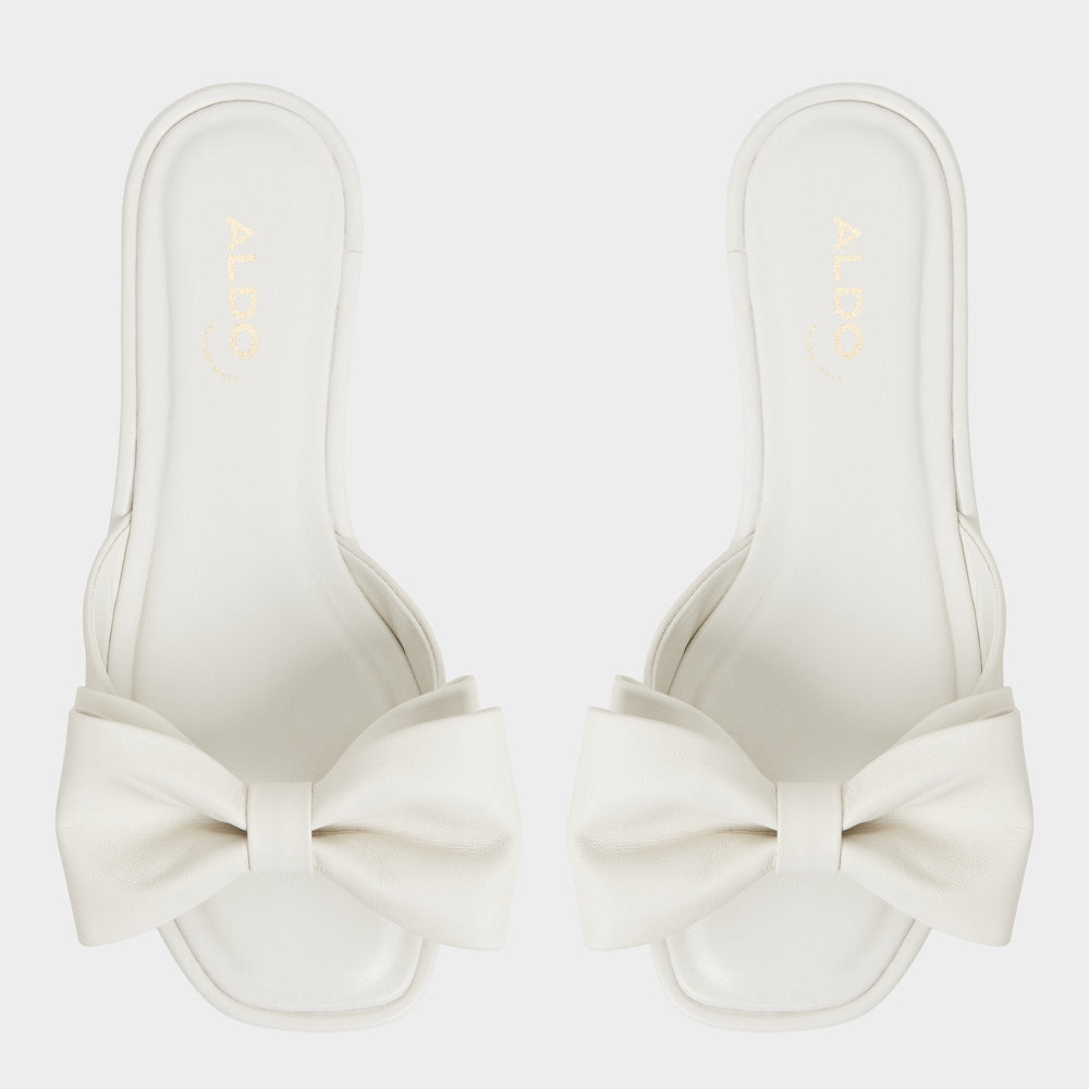Aldo Bowetta in Other White - Slide sandal