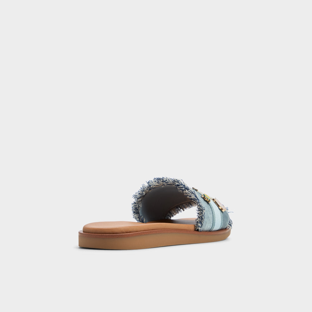 Aldo Beachside Denim Women's Flats - Slide sandal