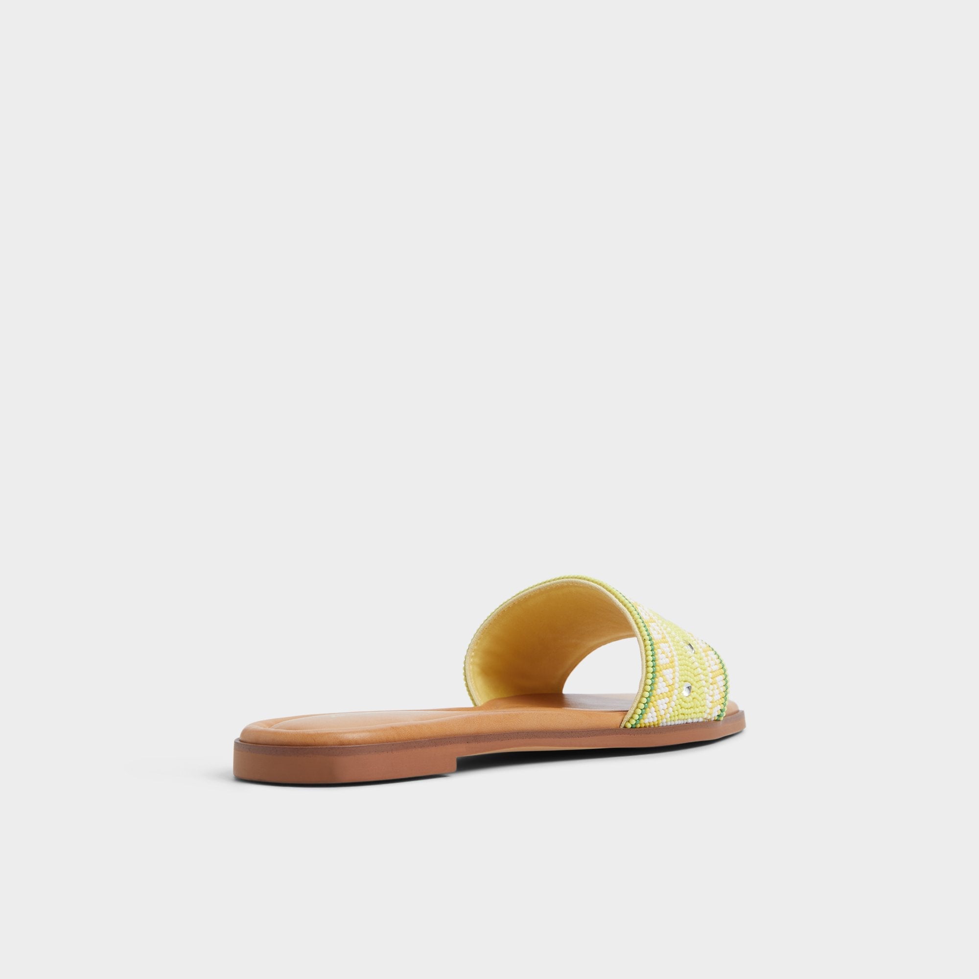 Aldo Seavacay Bright Yellow Women's Travel essentials - Slide sandal