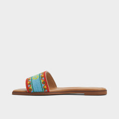 Aldo Seavacay Bright Multi Women's Flats - Slide sandal