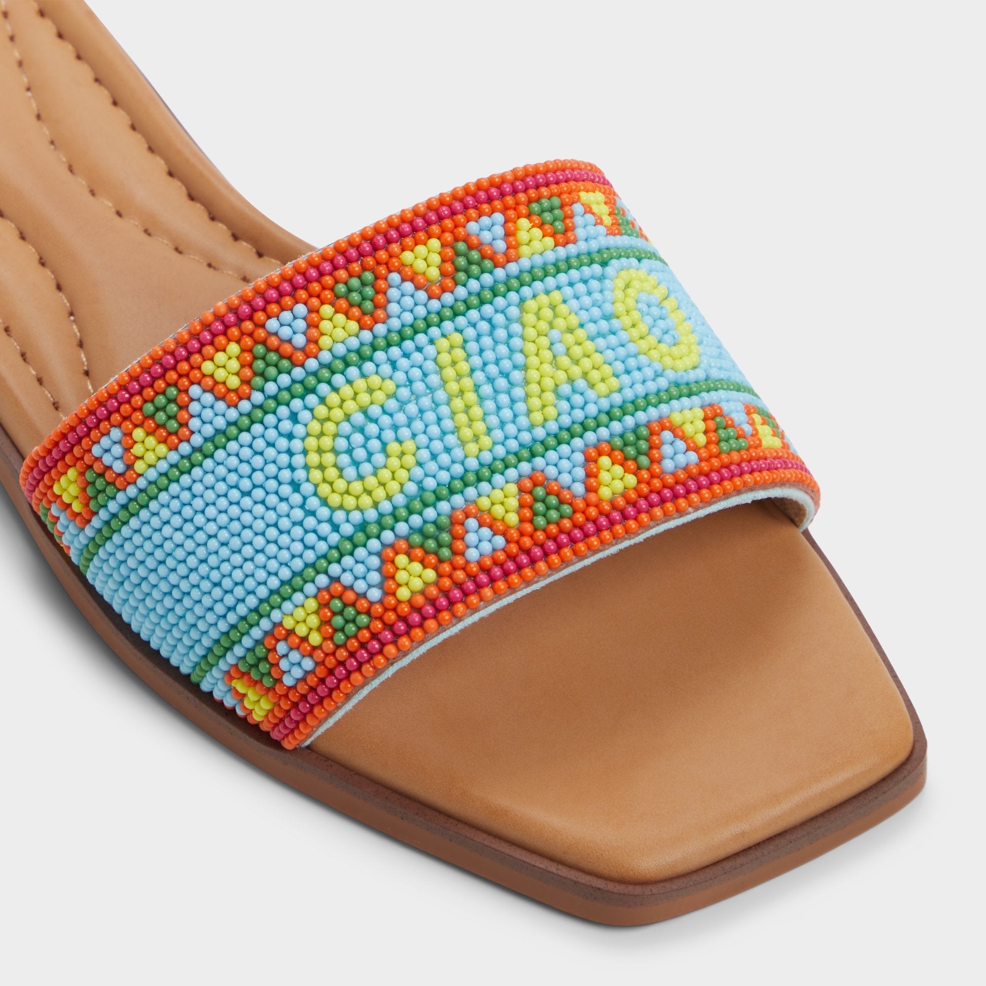 Aldo Seavacay Bright Multi Women's Flats - Slide sandal