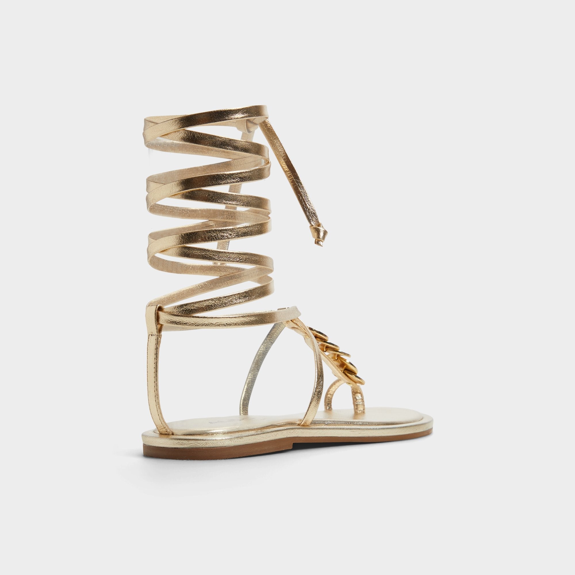 Aldo Artemisa Gold Women's Travel essentials - T-strap sandal
