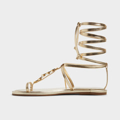 Aldo Artemisa Gold Women's Travel essentials - T-strap sandal