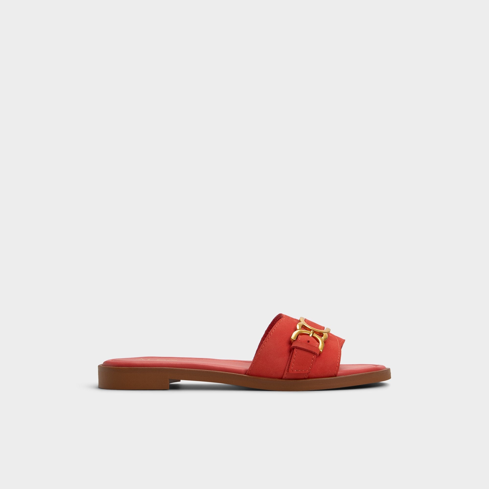 Aldo Dallaedar Medium Red Women's Flats - Slide sandal