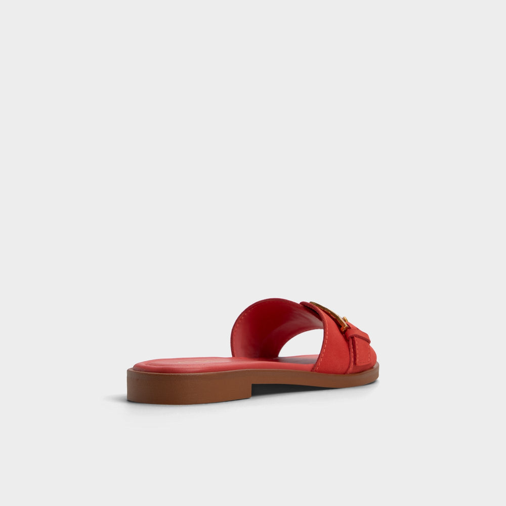 Aldo Dallaedar Medium Red Women's Flats - Slide sandal