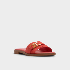 Aldo Dallaedar Medium Red Women's Flats - Slide sandal