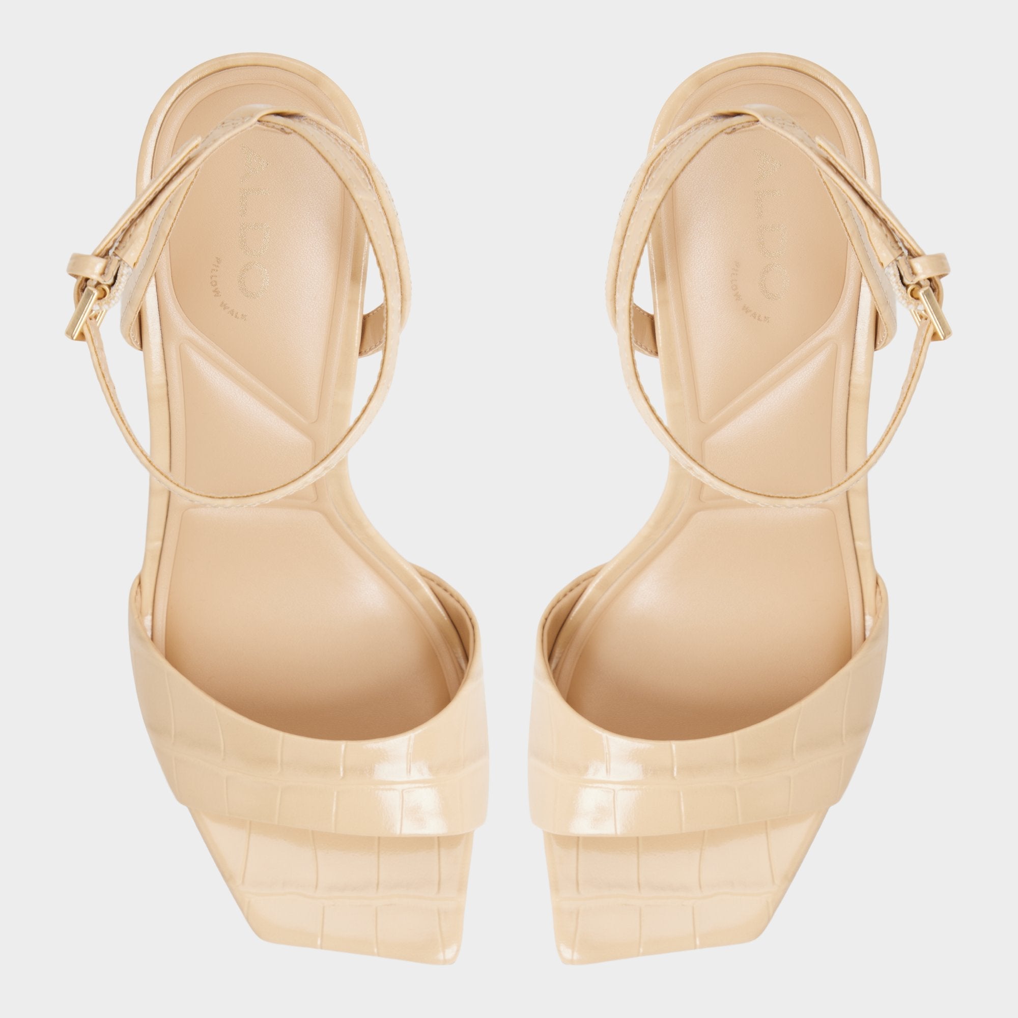 Aldo Harmonious in Medium Beige - Strappy heeled sandal
