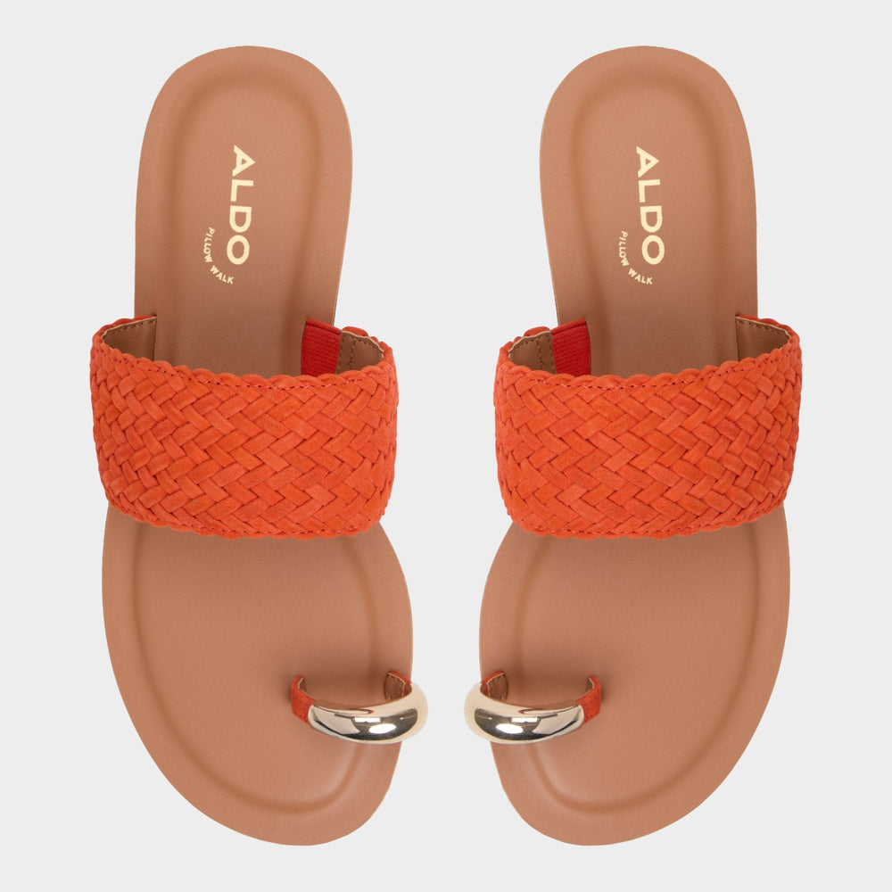Aldo Beachwalk Medium Red Women's Travel essentials - Slide sandal