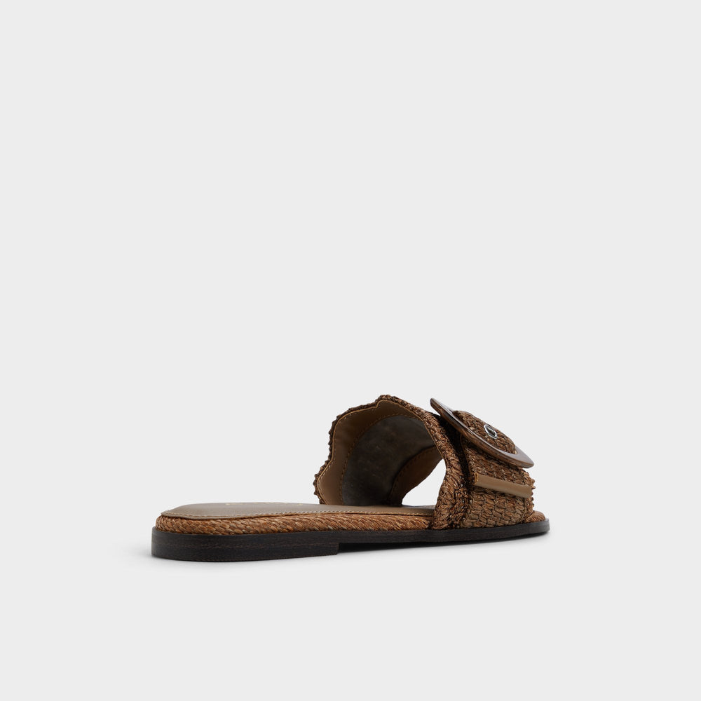 Aldo Wavysally in Light Brown - Slide sandal