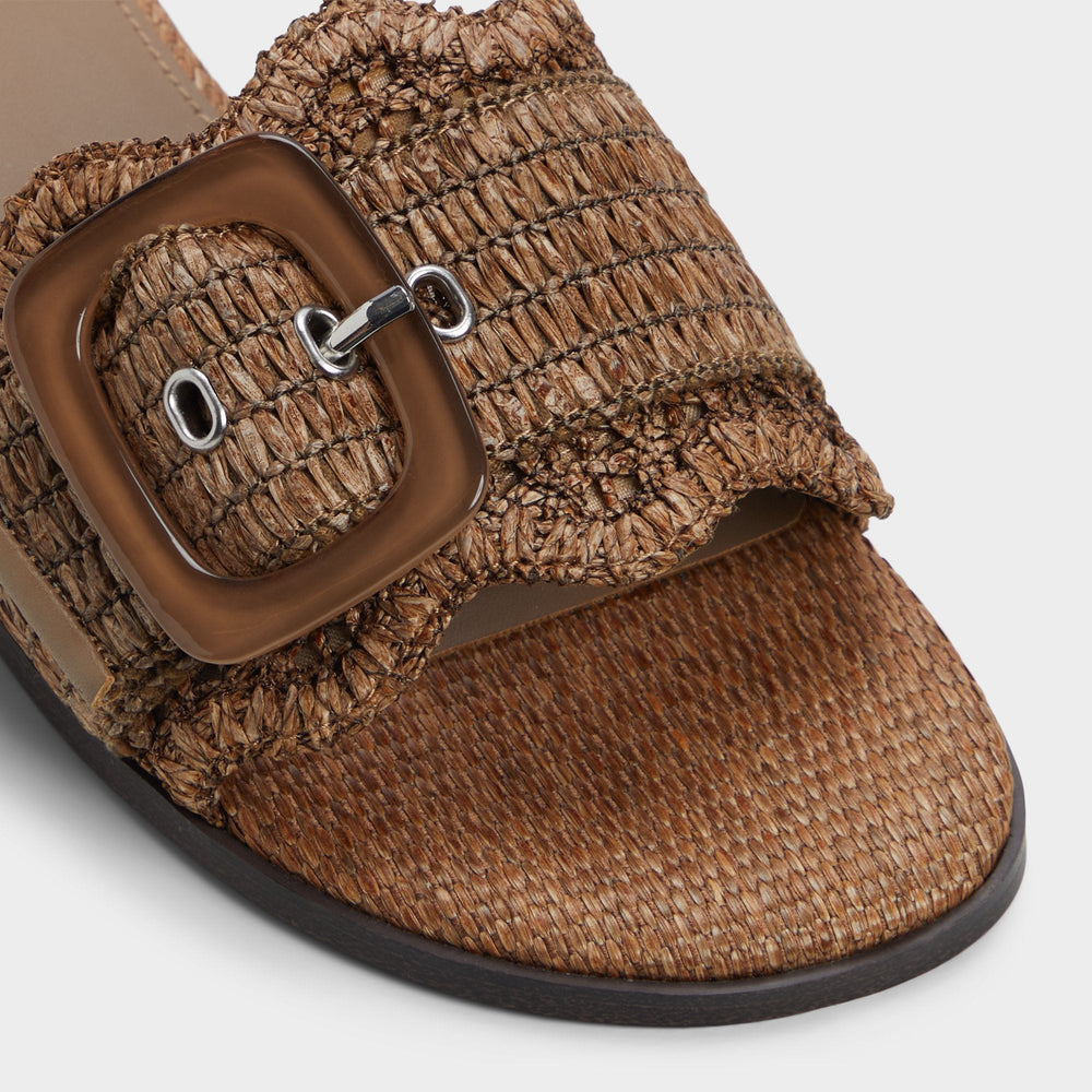 Aldo Wavysally in Light Brown - Slide sandal