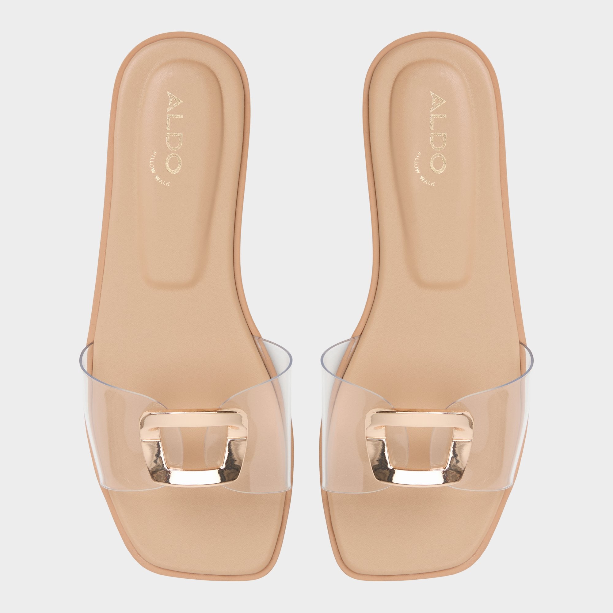 Aldo Tidella Clear Women's Flats - Slide sandal