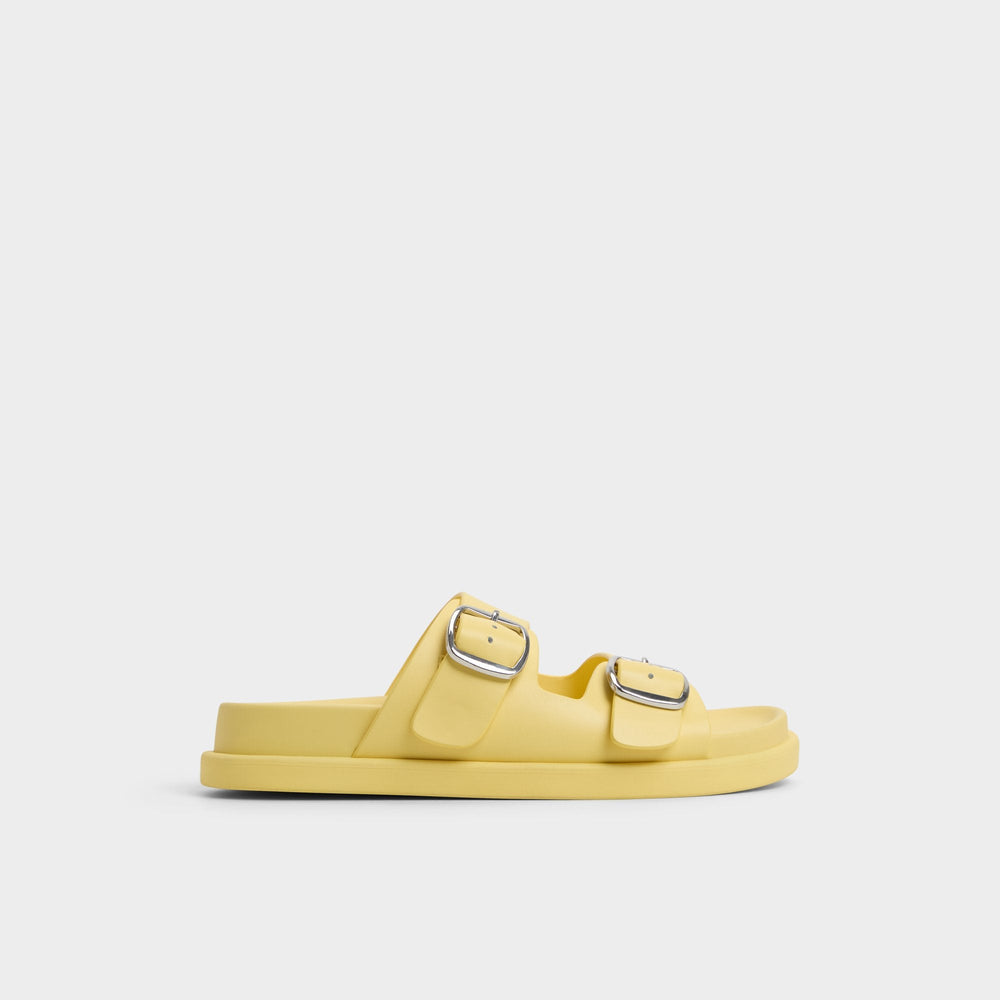 Aldo Bohochic Yellow Women's Travel essentials - Footbed sandal, Footbed sandal