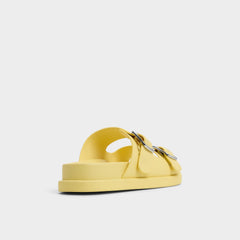 Aldo Bohochic Yellow Women's Travel essentials - Footbed sandal, Footbed sandal