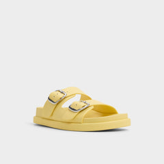 Aldo Bohochic Yellow Women's Travel essentials - Footbed sandal, Footbed sandal