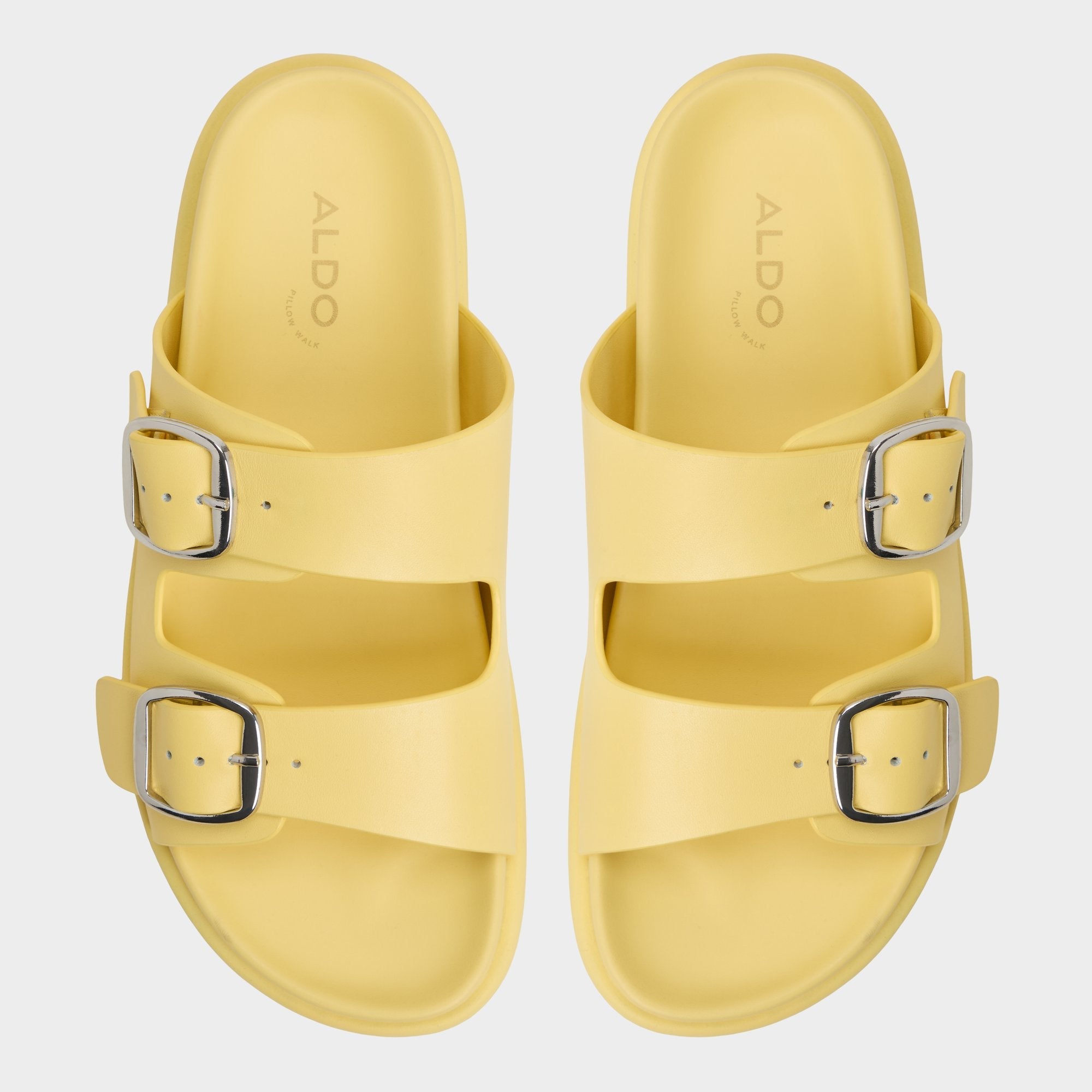 Aldo Bohochic Yellow Women's Travel essentials - Footbed sandal, Footbed sandal