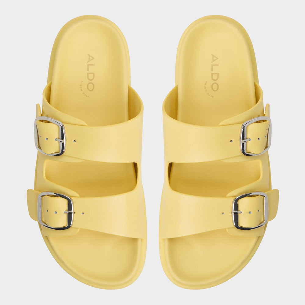 Aldo Bohochic Yellow Women's Travel essentials - Footbed sandal, Footbed sandal