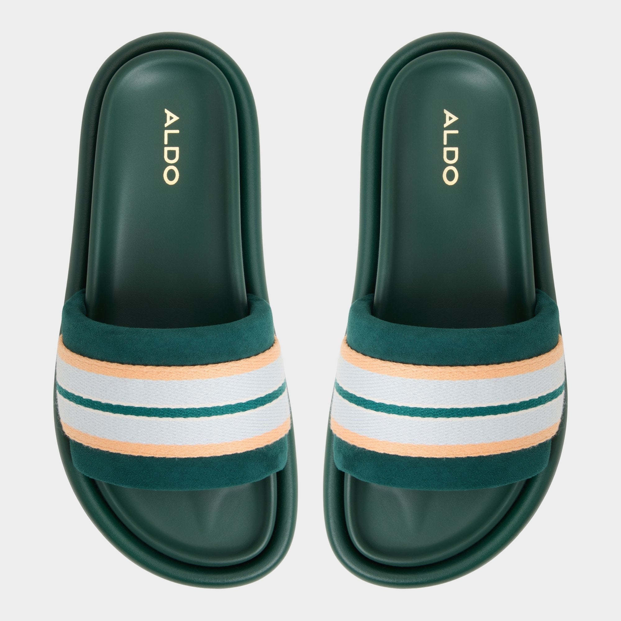 Aldo Nydelagan in Open Green - , Footbed sandal