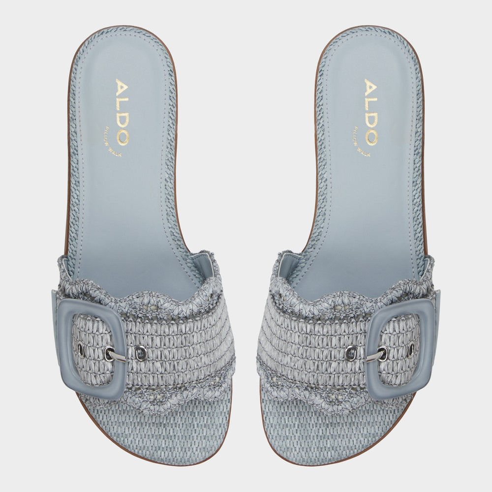 Aldo Wavysally in Other Blue 14051763 - Slide sandal