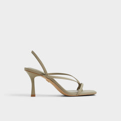 Aldo Riva Other Green Women's Strappy sandals - Sling back heeled sandal, Stiletto heel