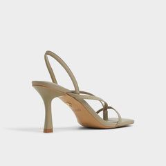 Aldo Riva Other Green Women's Strappy sandals - Sling back heeled sandal, Stiletto heel