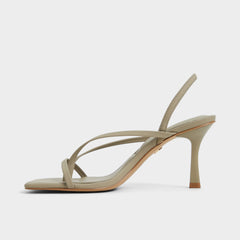 Aldo Riva Other Green Women's Strappy sandals - Sling back heeled sandal, Stiletto heel