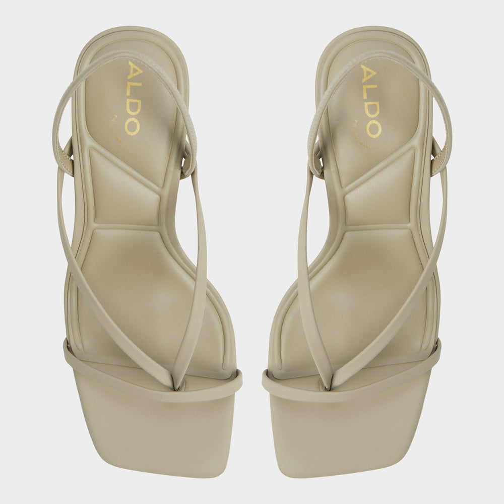 Aldo Riva Other Green Women's Strappy sandals - Sling back heeled sandal, Stiletto heel
