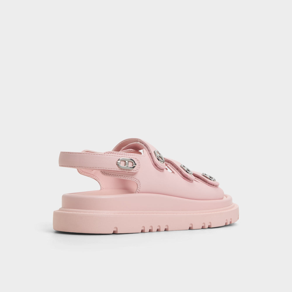 Aldo Halendar Light Pink Women's Footbed sandals - Footbed sandal, Footbed sandal