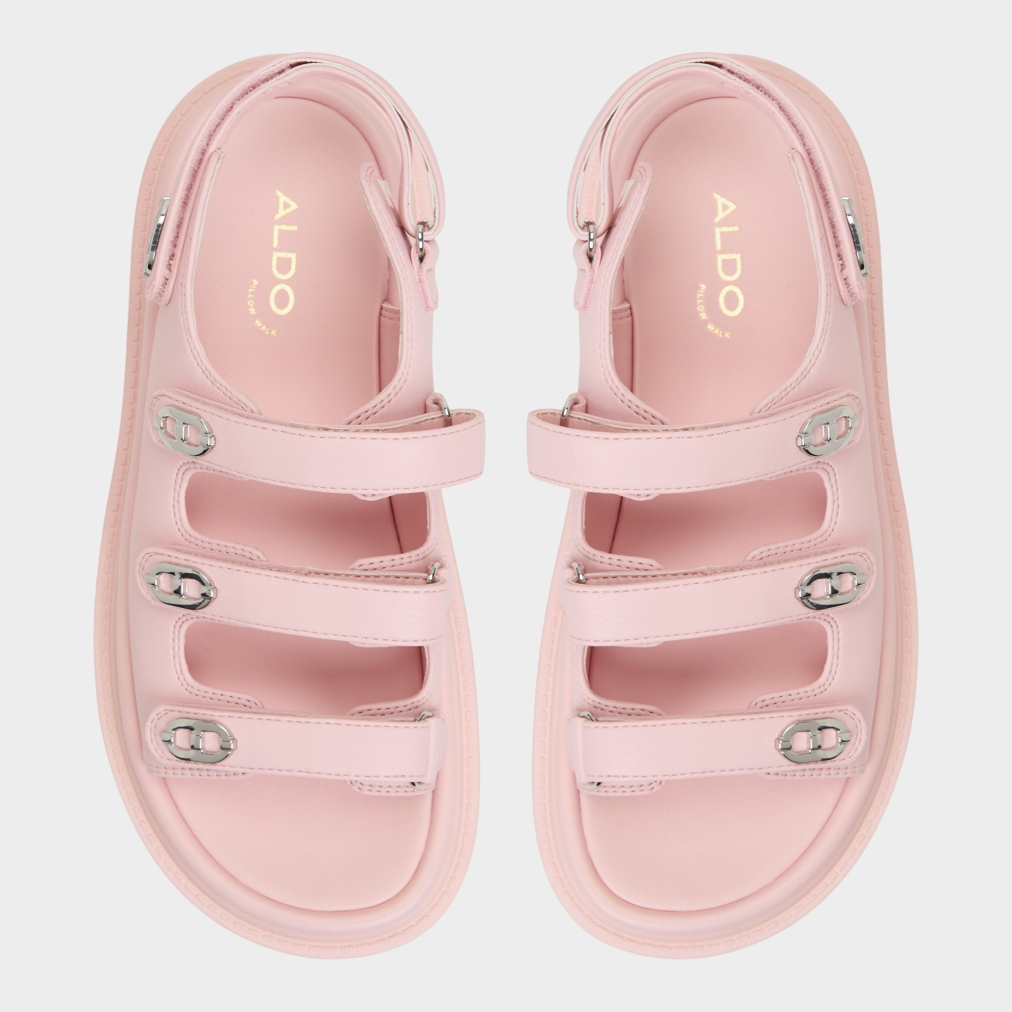 Aldo Halendar Light Pink Women's Footbed sandals - Footbed sandal, Footbed sandal