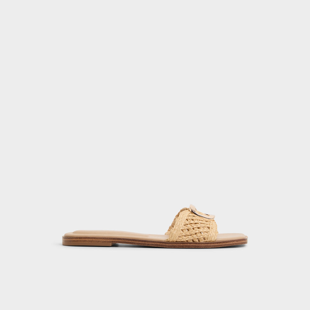 Aldo Tidella Natural Women's Flats - Slide sandal