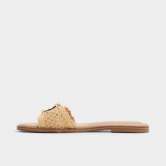 Aldo Tidella Natural Women's Flats - Slide sandal
