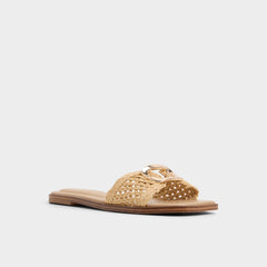 Aldo Tidella Natural Women's Flats - Slide sandal