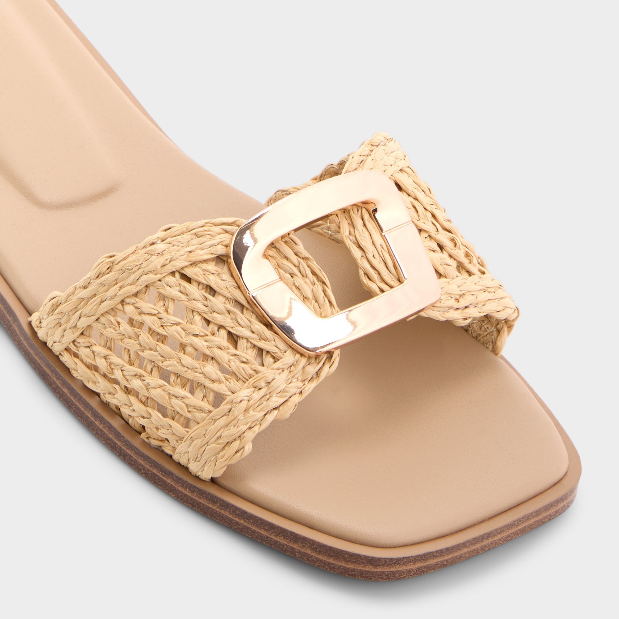 Aldo Tidella Natural Women's Flats - Slide sandal