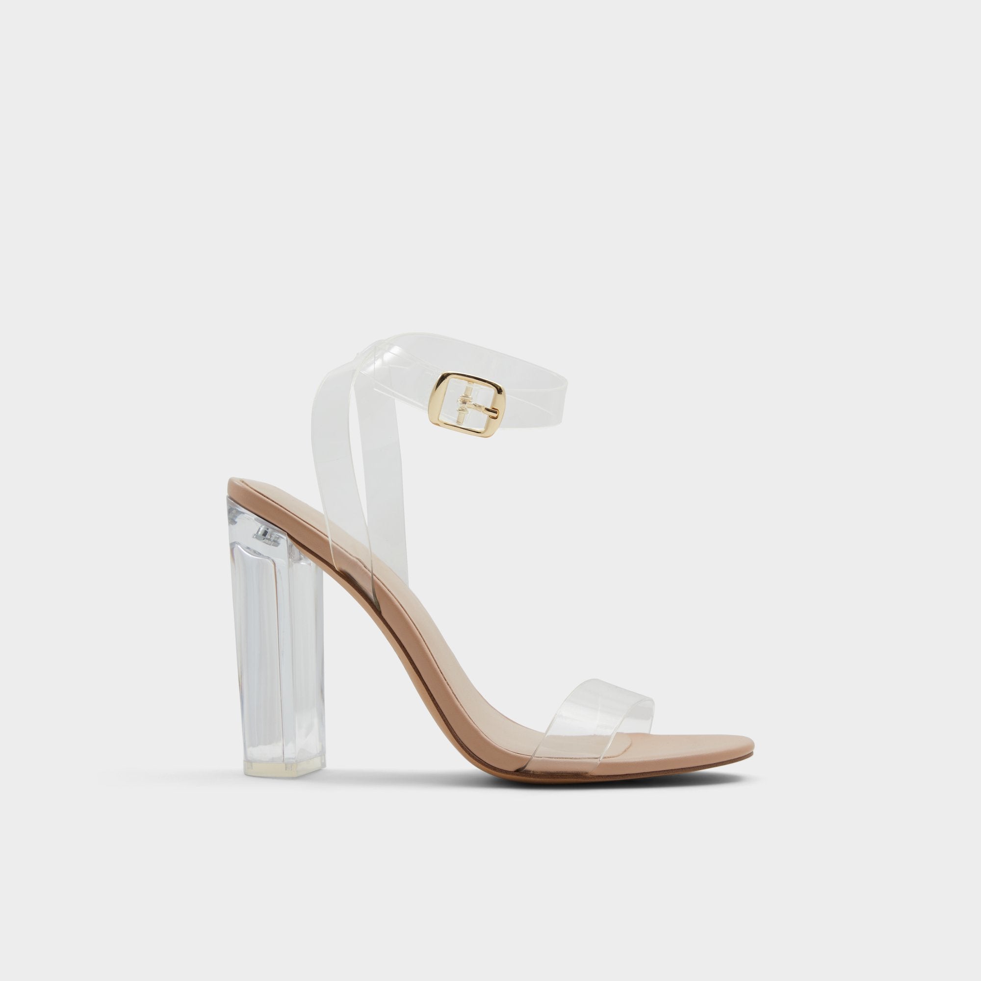 Aldo Aniwien Bone Women's Strappy sandals - Strappy heeled sandal, Block heel