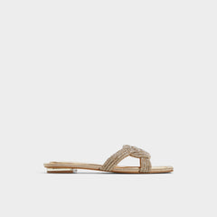 Aldo Karlina in Gold - Slide sandal