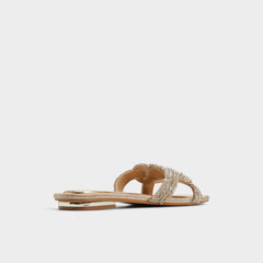 Aldo Karlina in Gold - Slide sandal