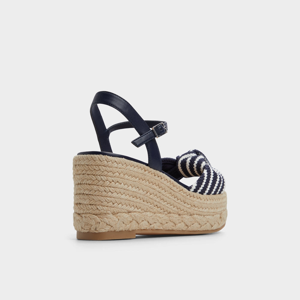 Aldo Annamarie Navy Women's Platform sandals - Wedge sandal