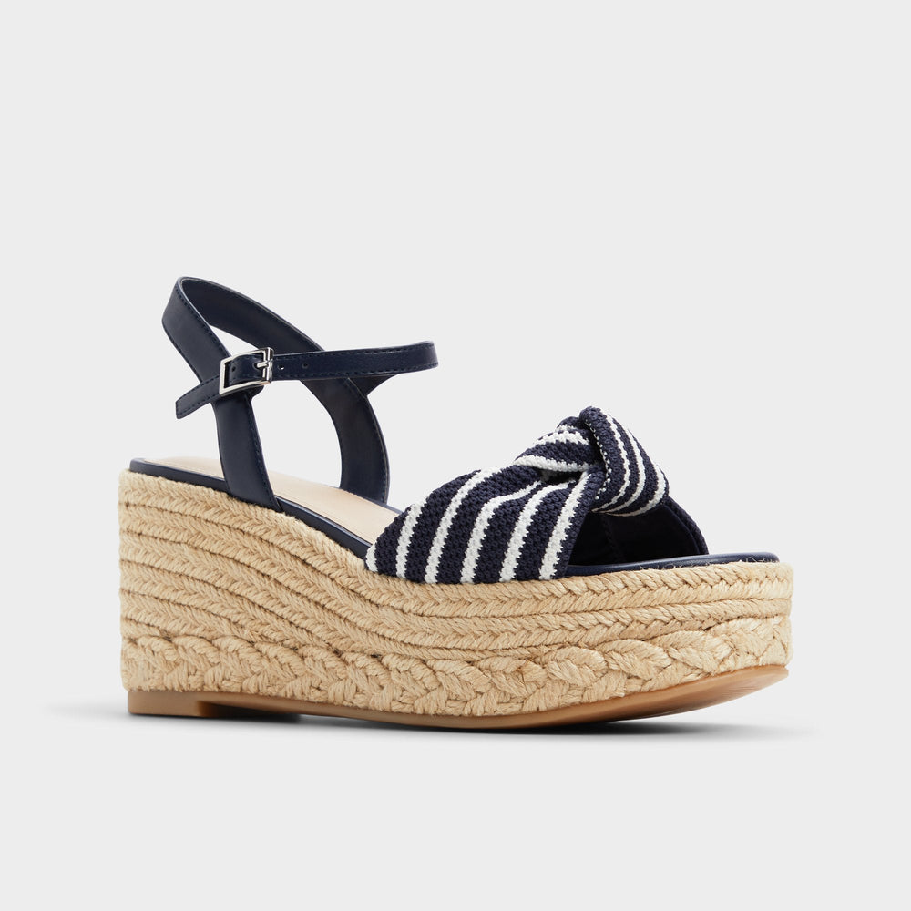 Aldo Annamarie Navy Women's Platform sandals - Wedge sandal