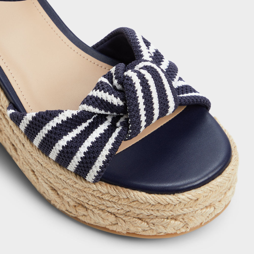 Aldo Annamarie Navy Women's Platform sandals - Wedge sandal