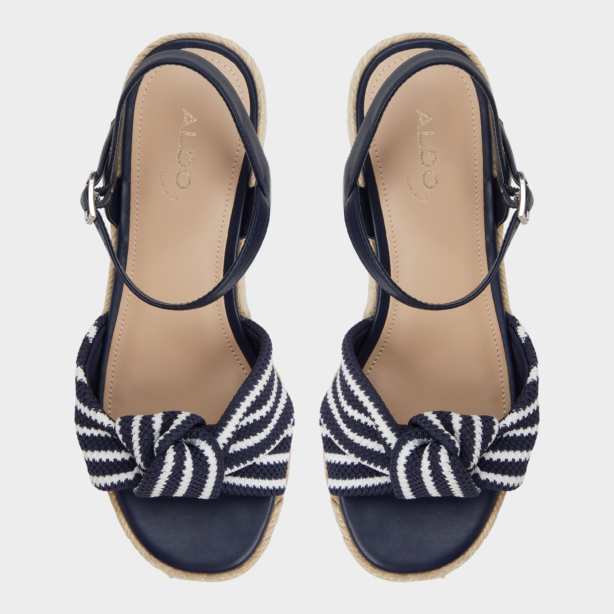 Aldo Annamarie Navy Women's Platform sandals - Wedge sandal