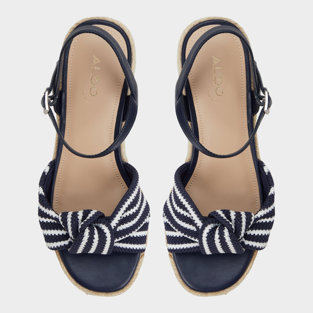 Aldo Annamarie Navy Women's Platform sandals - Wedge sandal