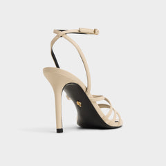 Aldo Solania Light Beige Women's Strappy sandals - Heeled sandal, Stiletto heel