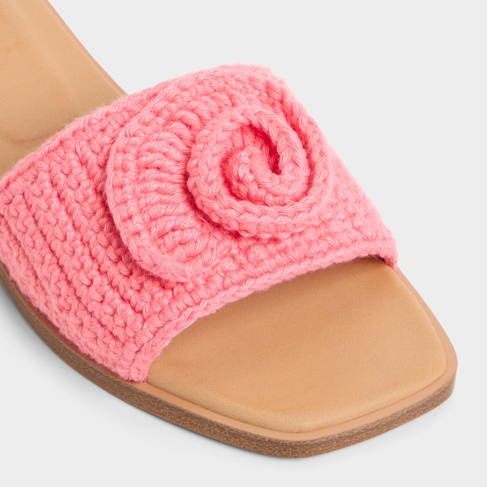Aldo Sabbia Medium Pink Women's Flats - Slide sandal