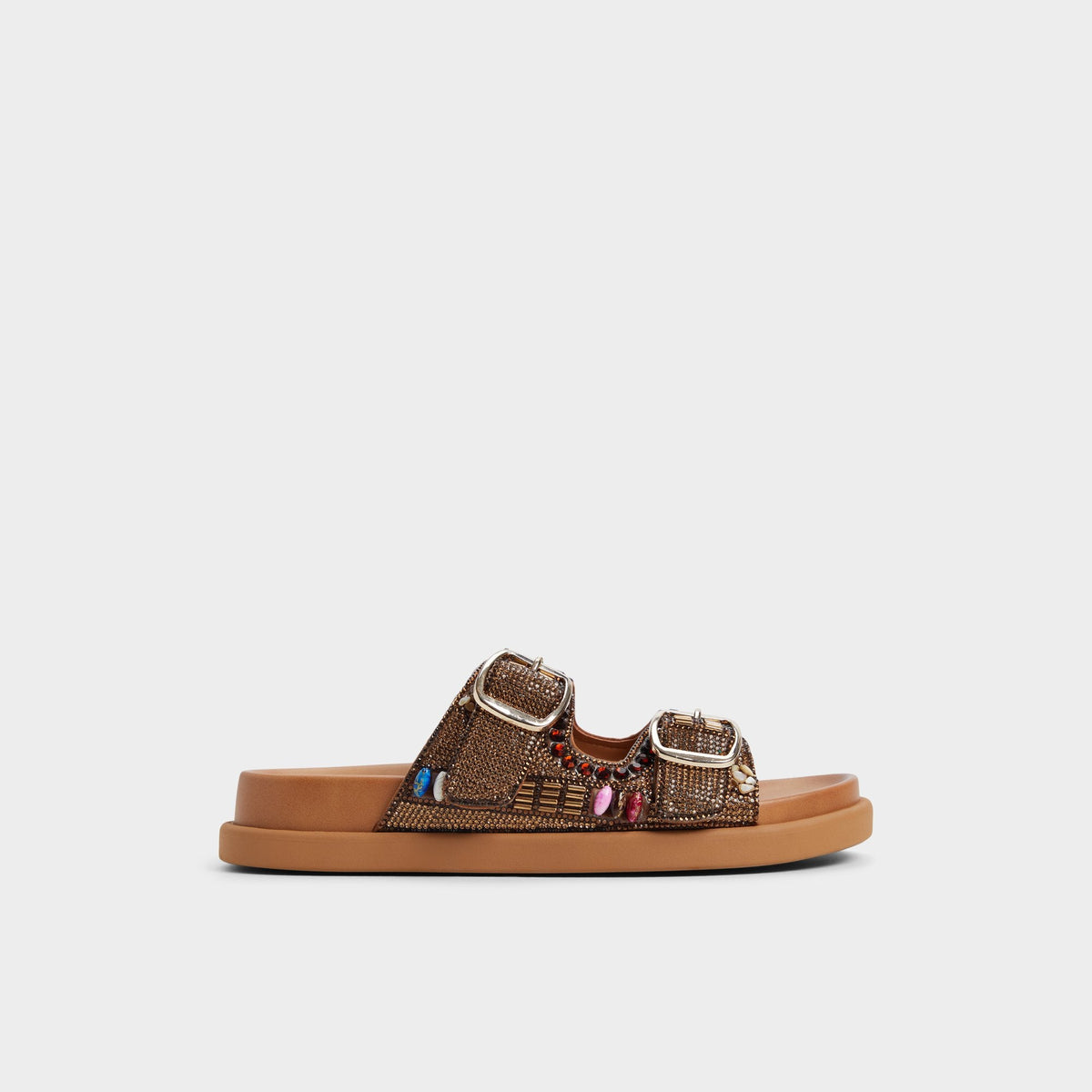 Aldo Bohochic Open Brown Women's Footbed sandals - Footbed sandal