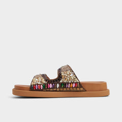 Aldo Bohochic Open Brown Women's Footbed sandals - Footbed sandal