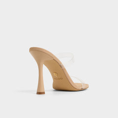 Aldo Evalina Medium Beige Women's Heeled sandals - Strappy heeled sandal, Stiletto heel