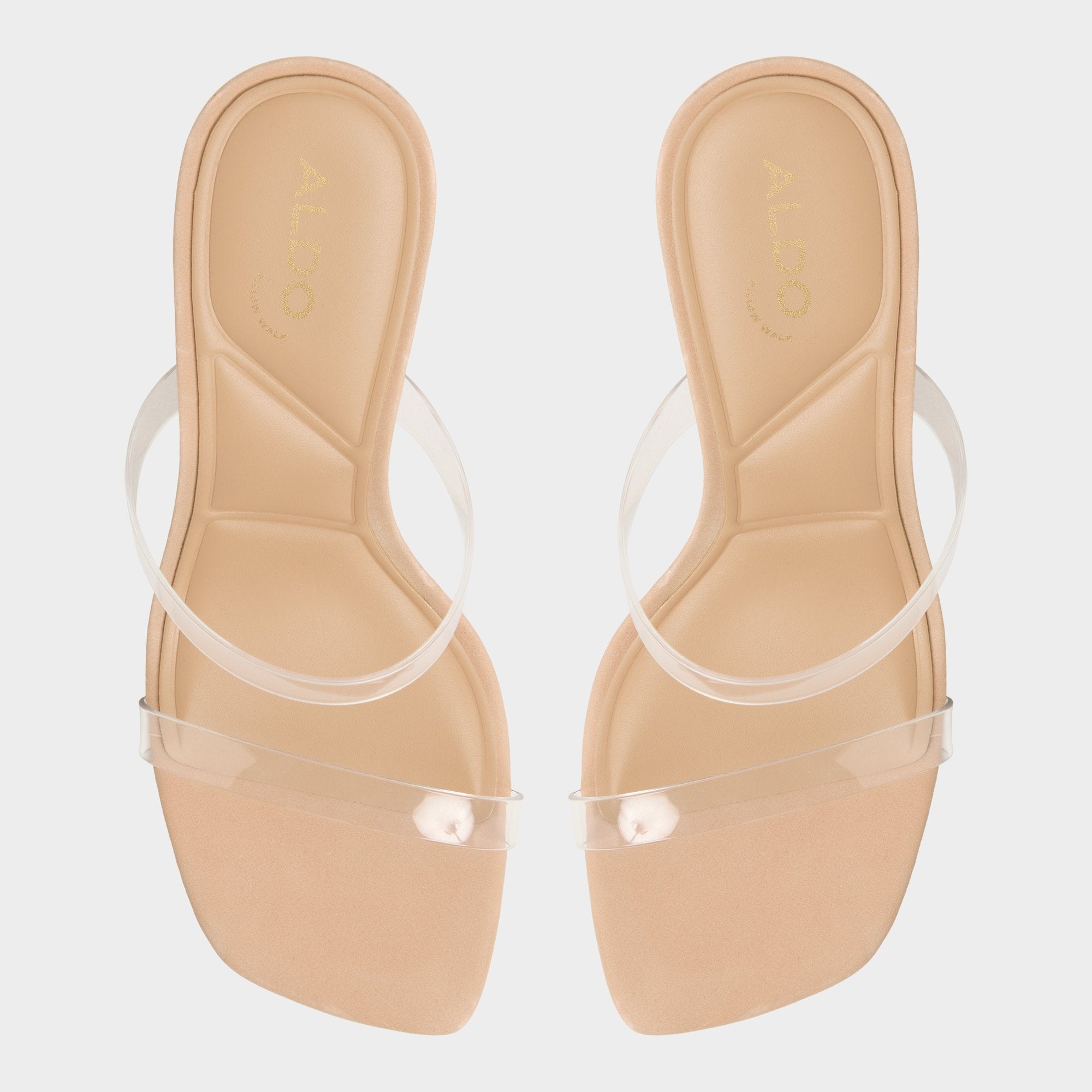 Aldo Evalina Medium Beige Women's Heeled sandals - Strappy heeled sandal, Stiletto heel